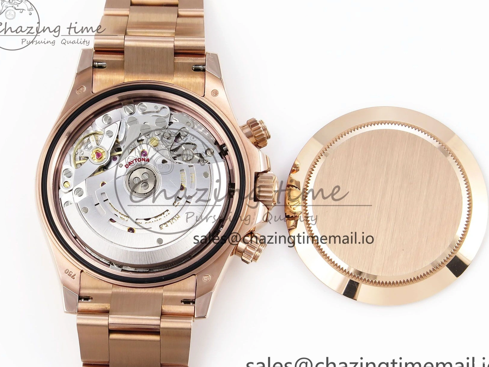 MiroTime 0402 Bold Daytona 116505 KING 1:1 Best Edition RG Crystal Dial on RG Bracelet SH 1938